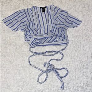 Forever 21 Wrap Croptop